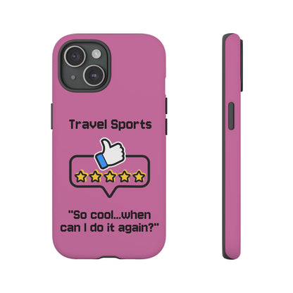 Travel Sports Five Star Review Pink - Tough Case