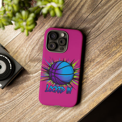 Locked In (pink) - Tough Case
