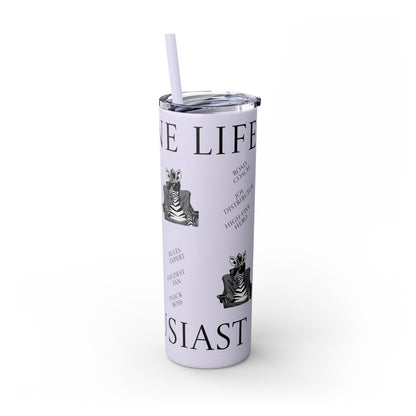 Sideline Life - 20oz Skinny Tumbler with Straw