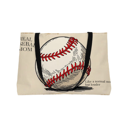 Baseball Mom – Like a Normal Mom, But Louder | Funny Baseball Tote Bag
