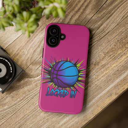 Locked In (pink) - Tough Case