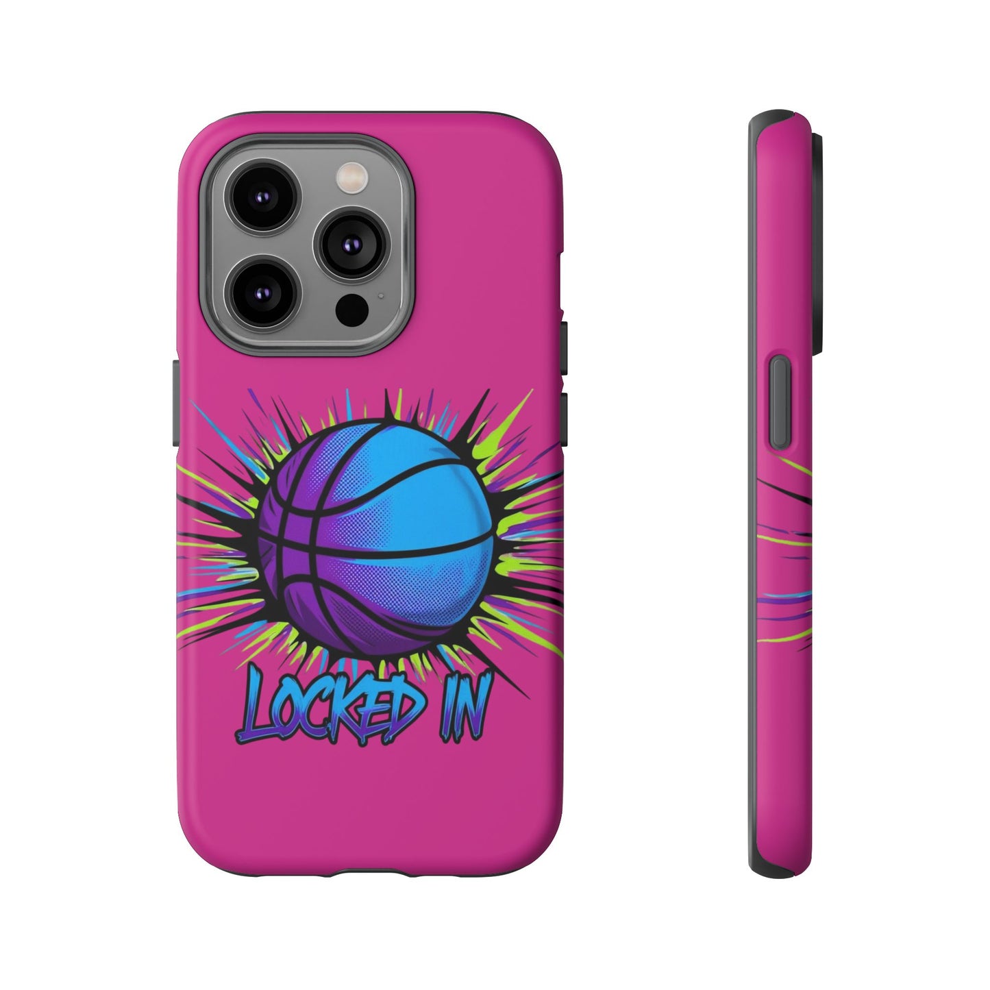 Locked In (pink) - Tough Case