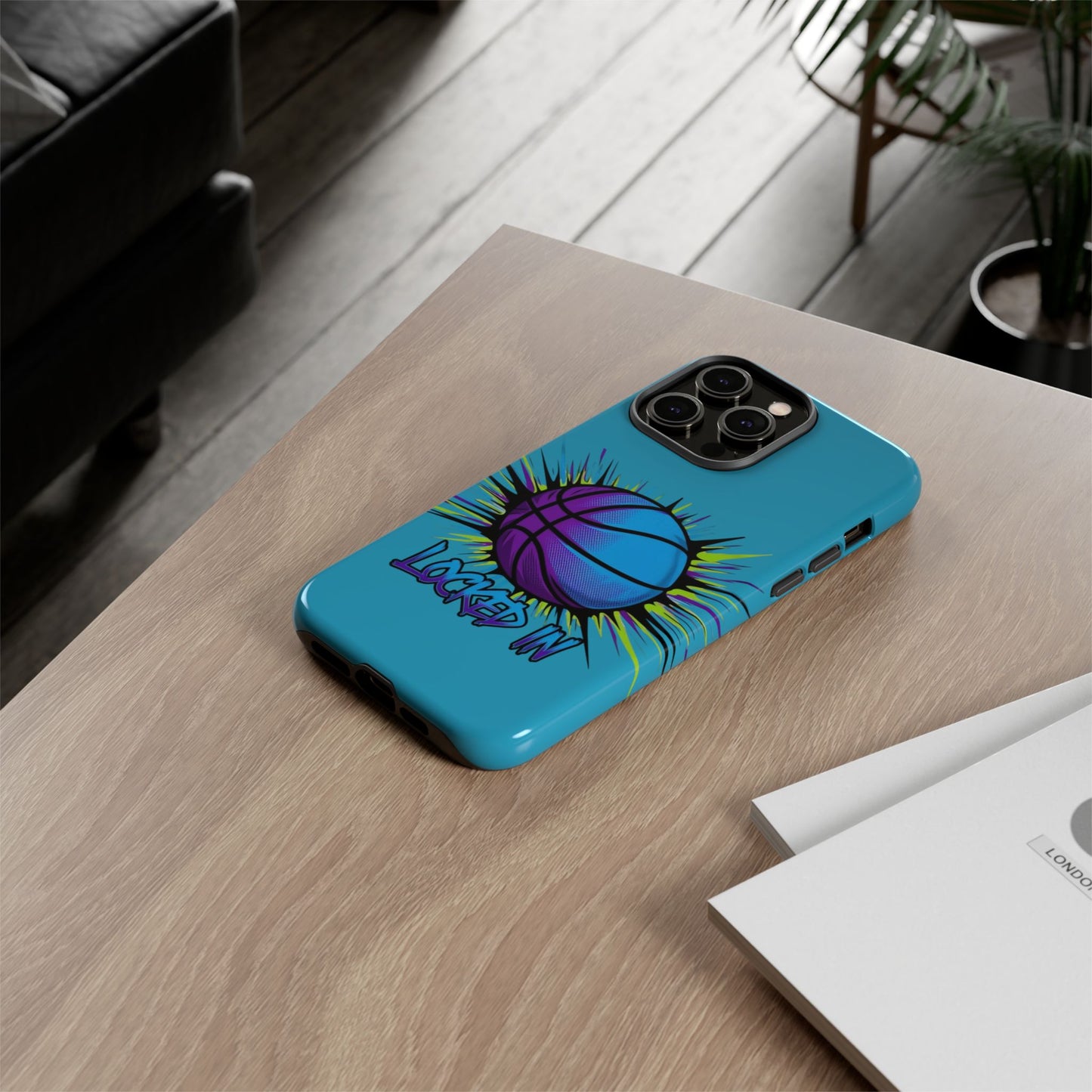 Locked In (turquoise) - Tough Case