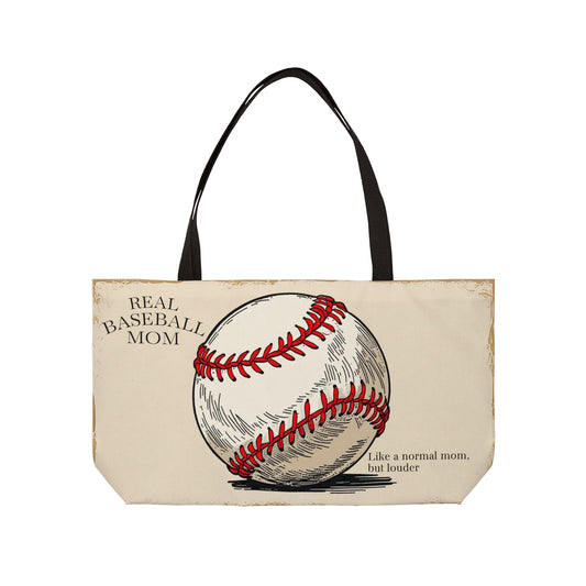 Baseball Mom – Like a Normal Mom, But Louder | Funny Baseball Tote Bag