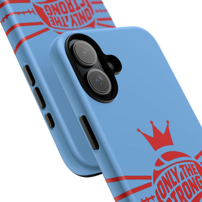 Only the Strong Make it to Sunday (light blue) - Tough Case