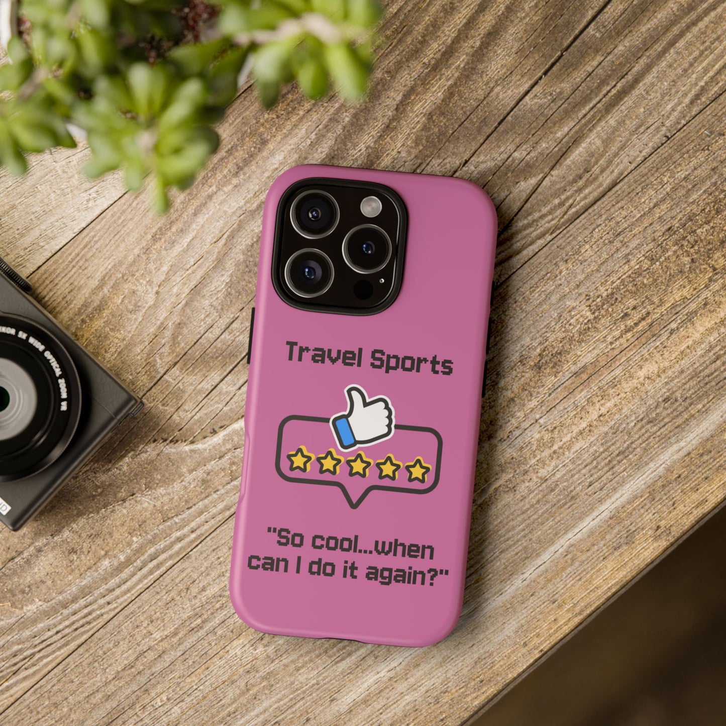 Travel Sports Five Star Review Pink - Tough Case