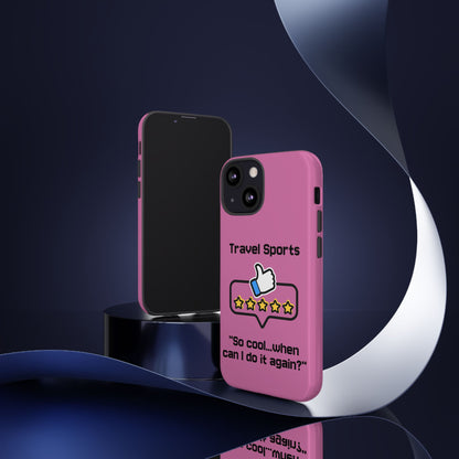 Travel Sports Five Star Review Pink - Tough Case