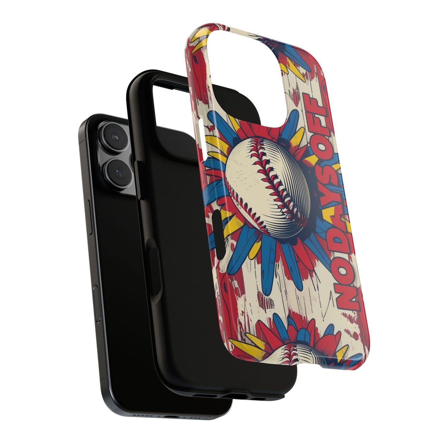 No Days Off Baseball V2- Tough Case