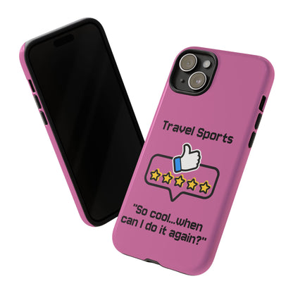 Travel Sports Five Star Review Pink - Tough Case
