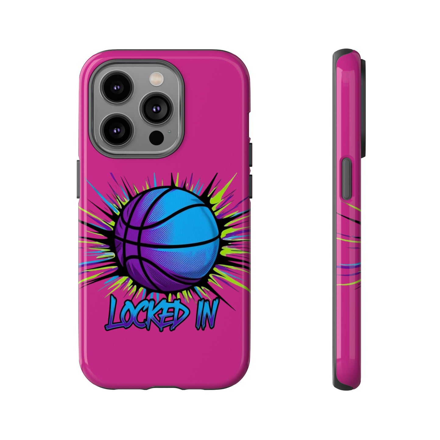 Locked In (pink) - Tough Case