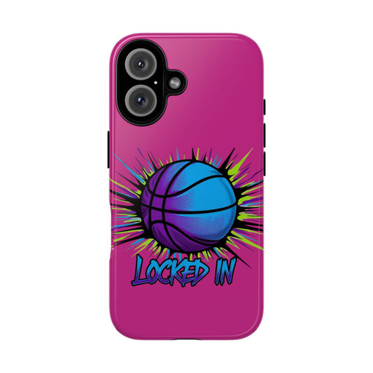 Locked In (pink) - Tough Case