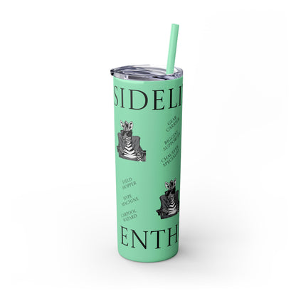 Sideline Life - 20oz Skinny Tumbler with Straw