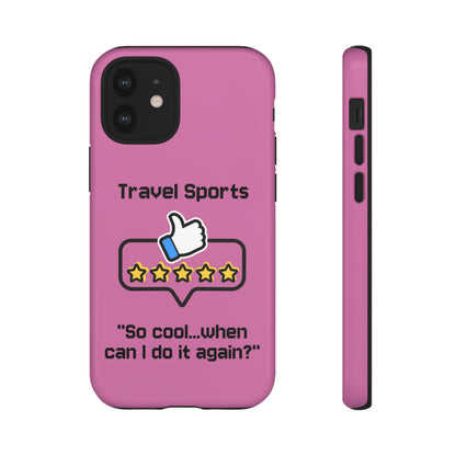Travel Sports Five Star Review Pink - Tough Case