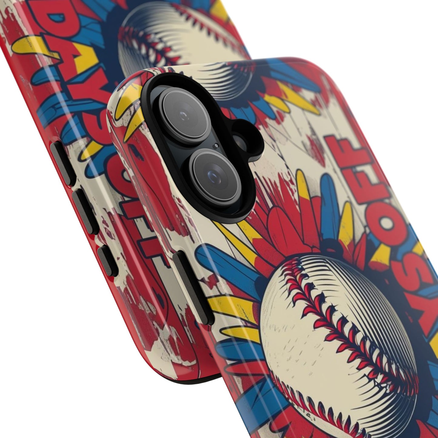 No Days Off Baseball V2- Tough Case