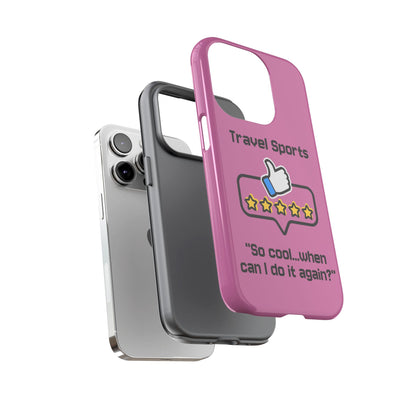 Travel Sports Five Star Review Pink - Tough Case