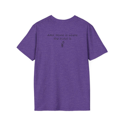 AAU: Home is where the hotel is - AAU Sideline Softstyle Tee