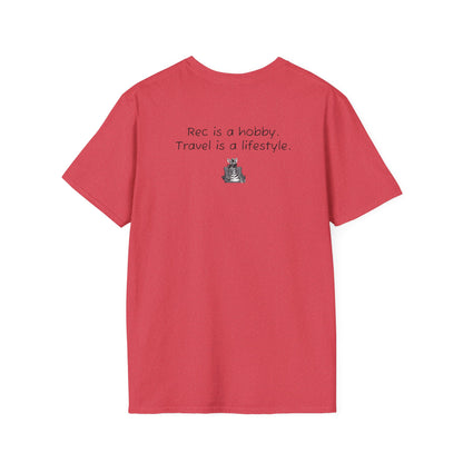 "Rec is a hobby. Travel is a lifestyle" - Sideline Softstyle Tee