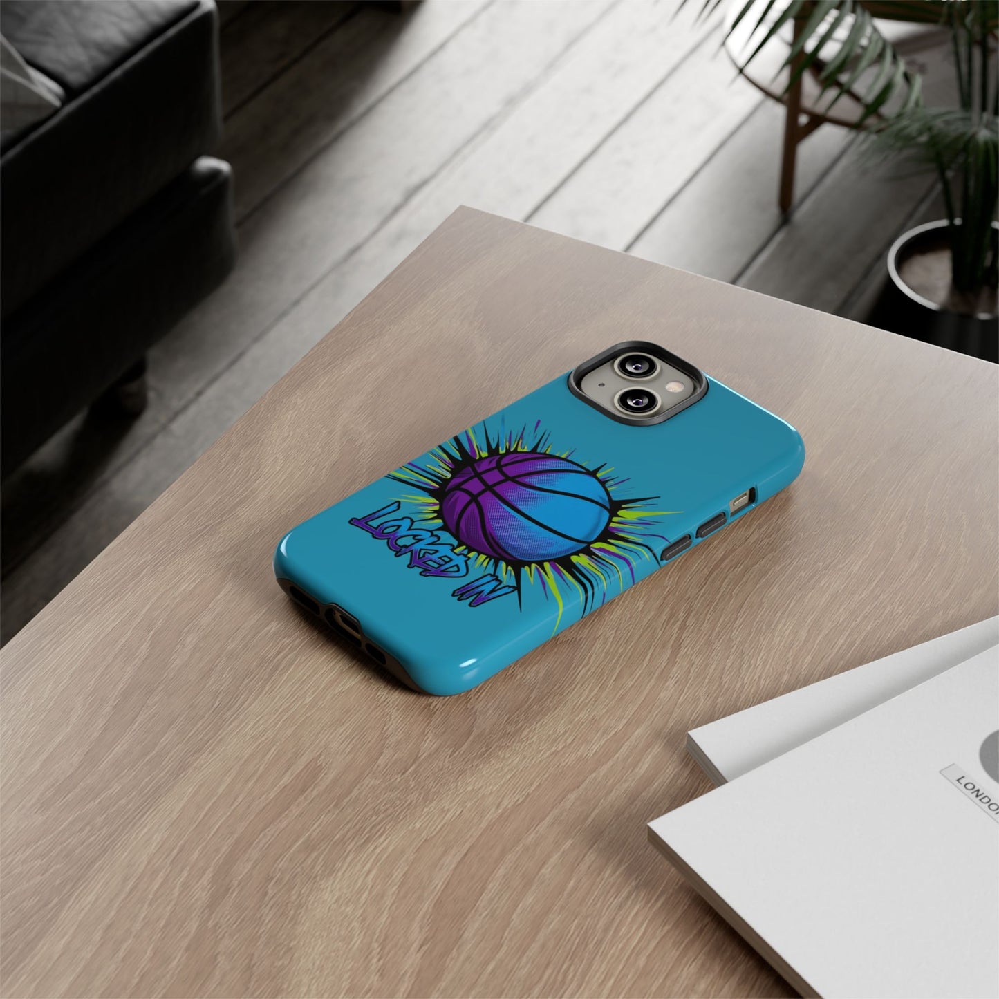 Locked In (turquoise) - Tough Case