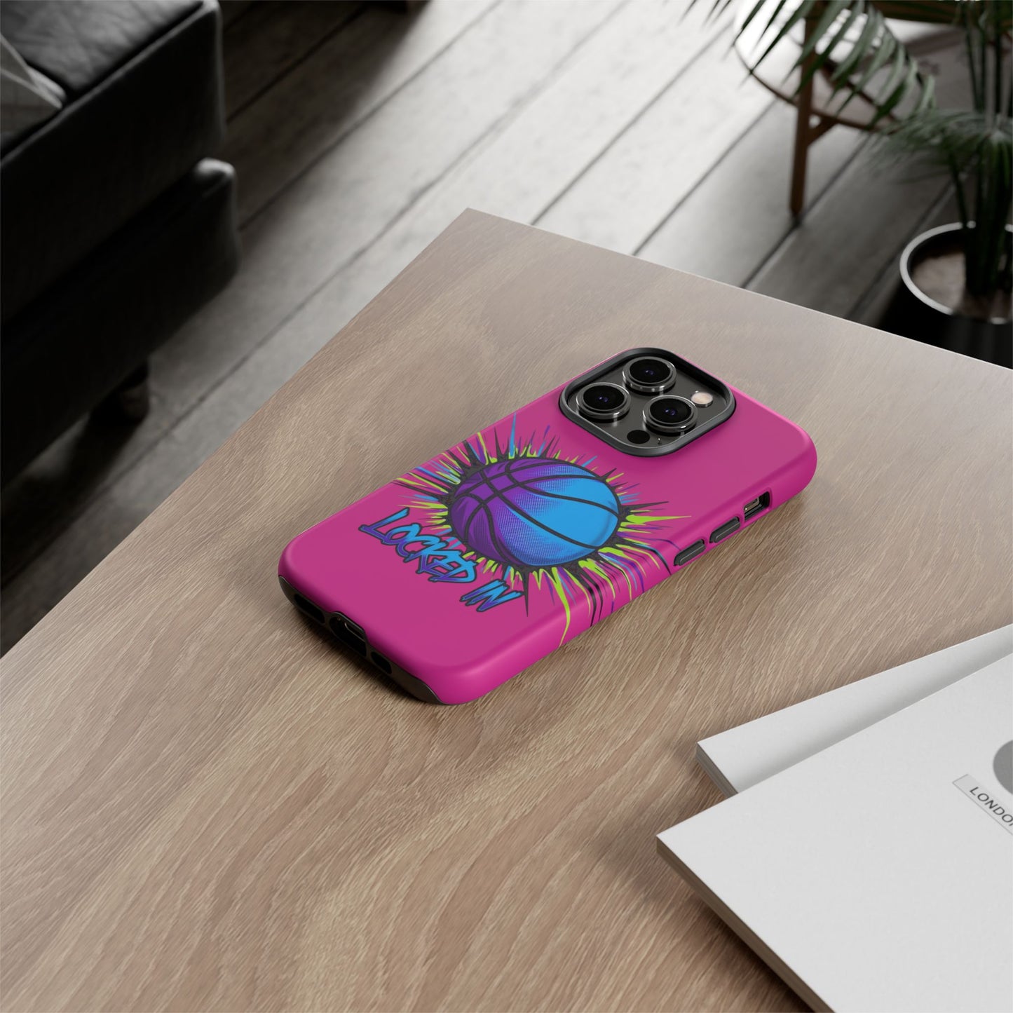 Locked In (pink) - Tough Case