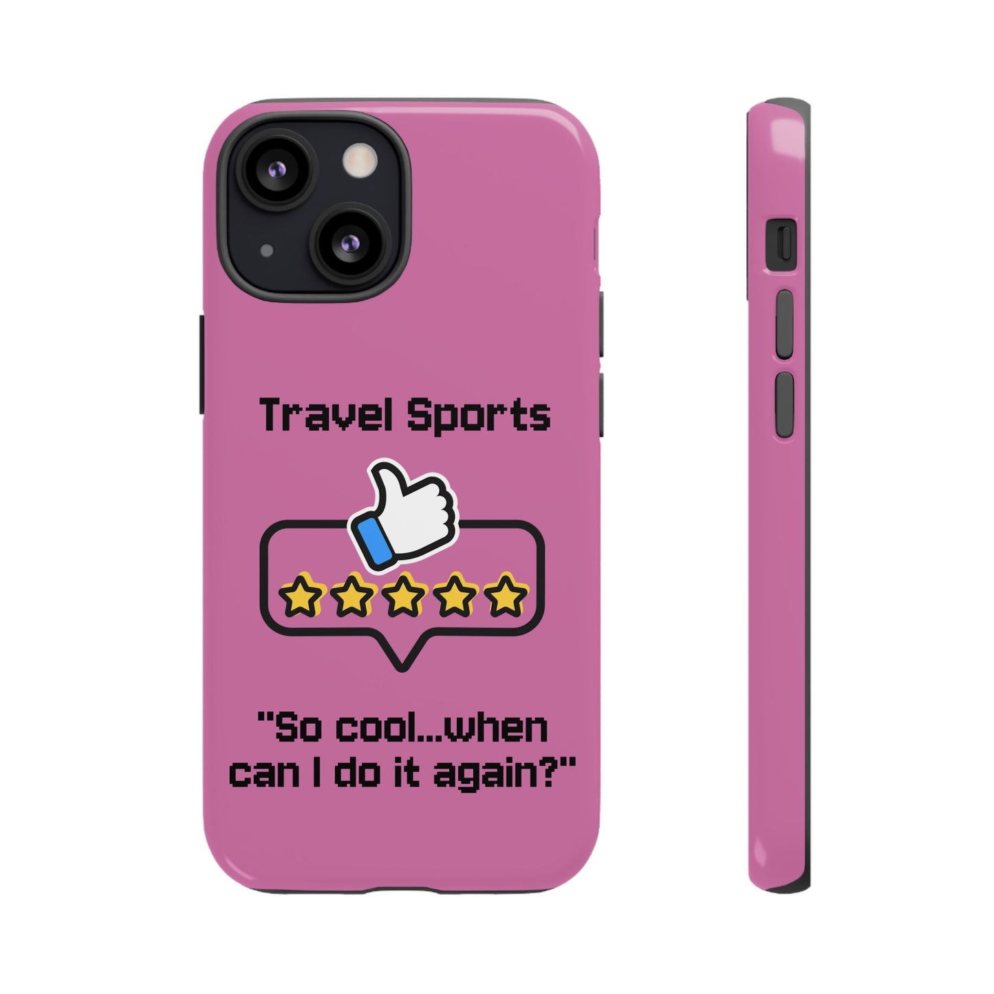 Travel Sports Five Star Review Pink - Tough Case