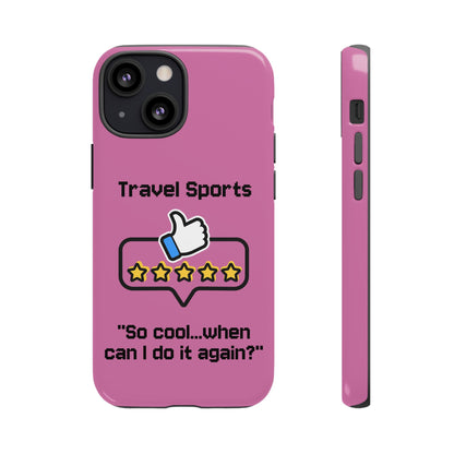 Travel Sports Five Star Review Pink - Tough Case