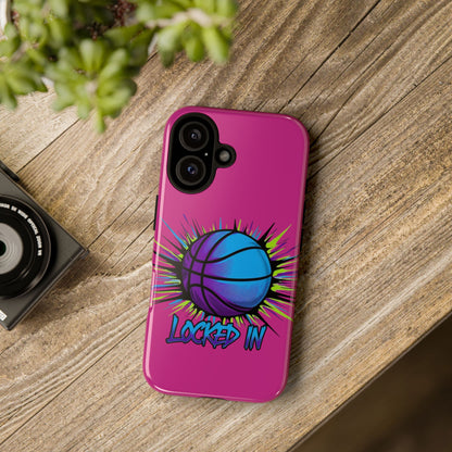 Locked In (pink) - Tough Case