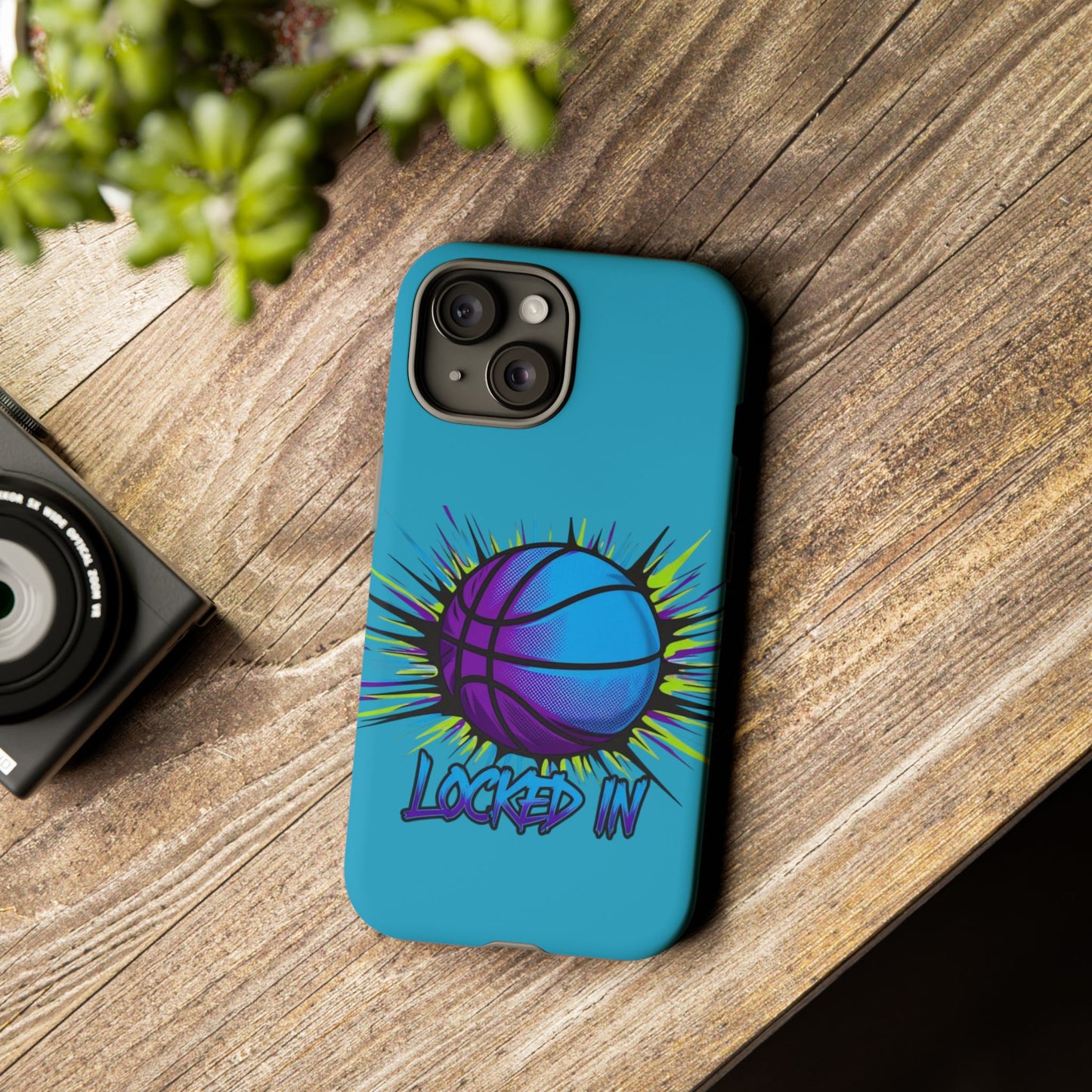 Locked In (turquoise) - Tough Case