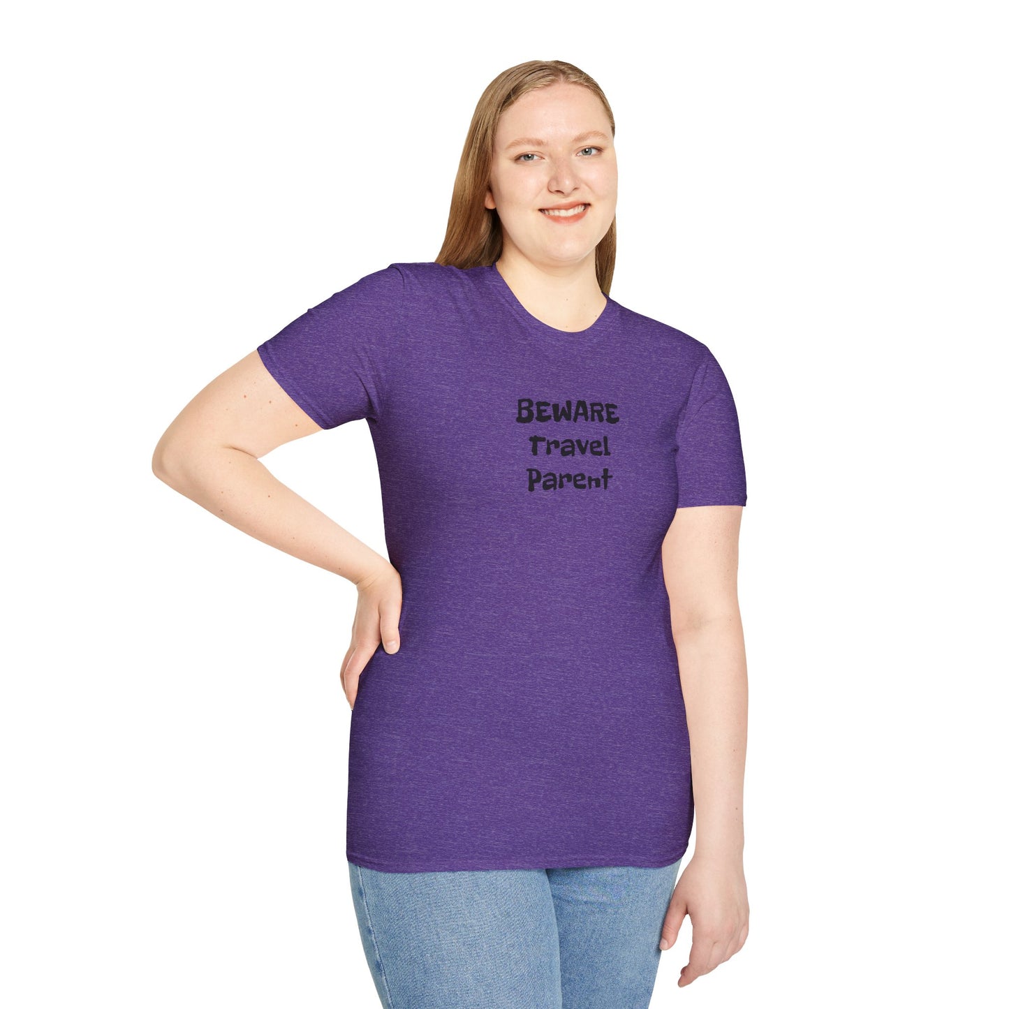 Beware Travel Parent  - Sideline Softstyle Tee