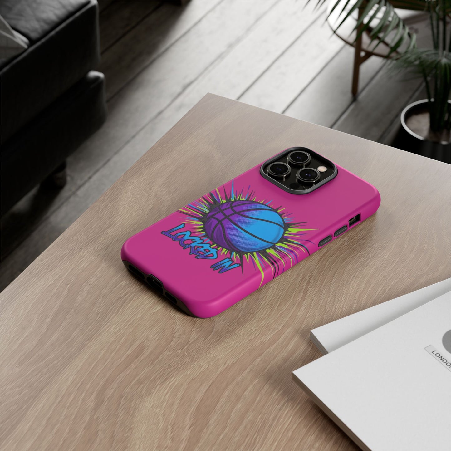 Locked In (pink) - Tough Case