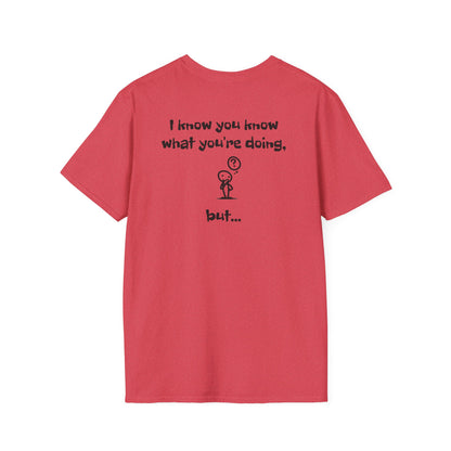 Beware Travel Parent  - Sideline Softstyle Tee