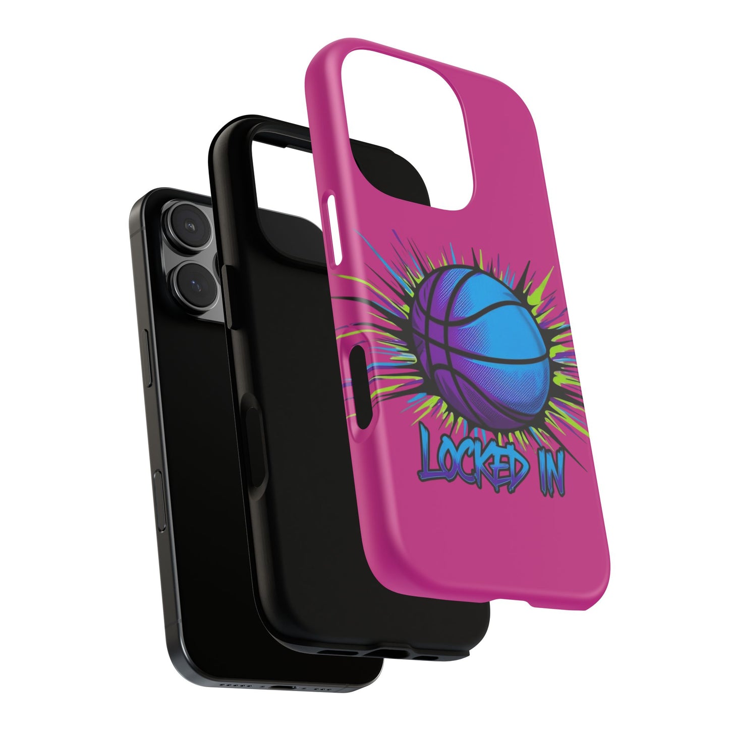 Locked In (pink) - Tough Case