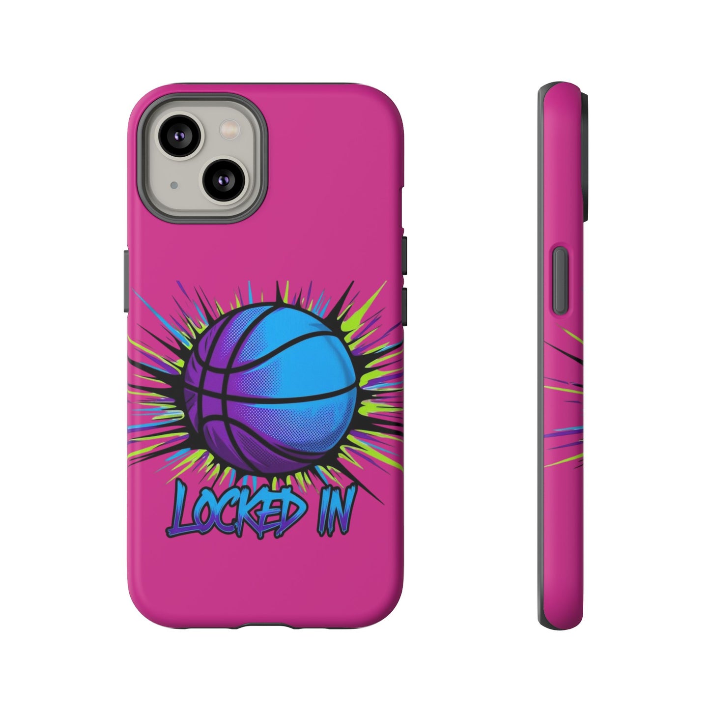 Locked In (pink) - Tough Case