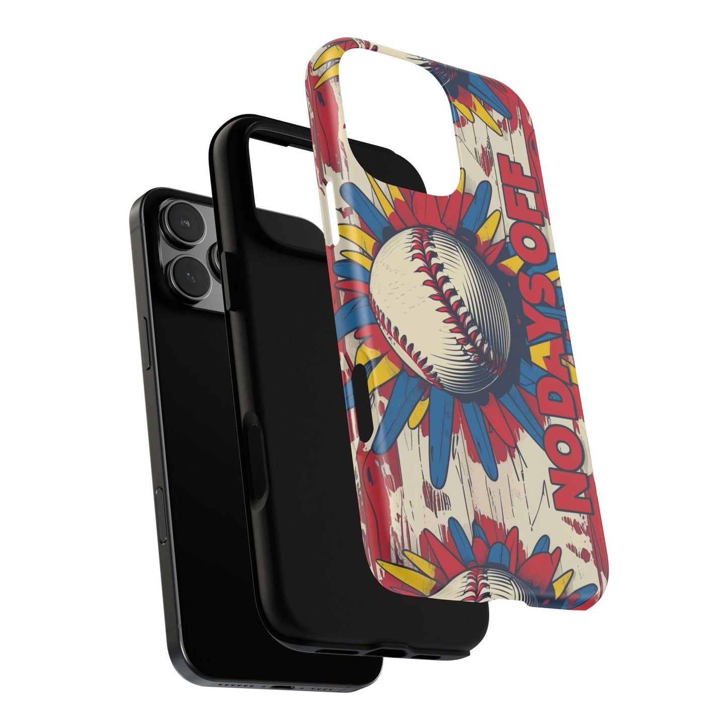 No Days Off Baseball V2- Tough Case