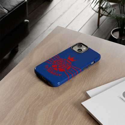 Only the Strong Make it to Sunday (dark blue) - Tough Case