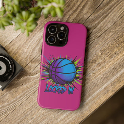 Locked In (pink) - Tough Case