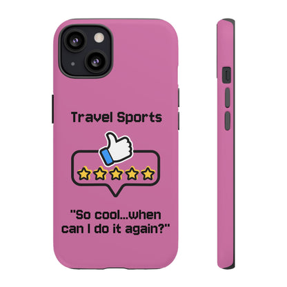 Travel Sports Five Star Review Pink - Tough Case