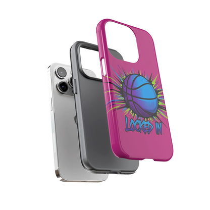 Locked In (pink) - Tough Case