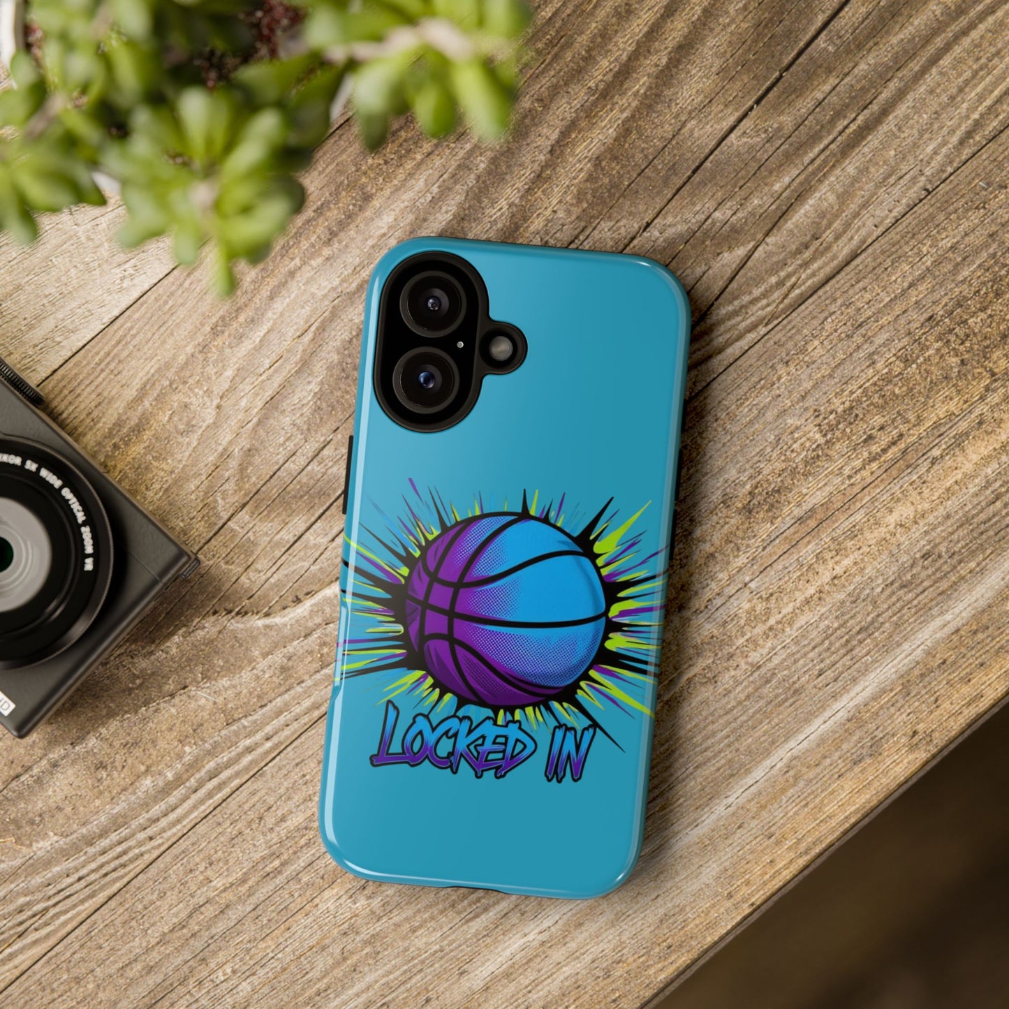 Locked In (turquoise) - Tough Case