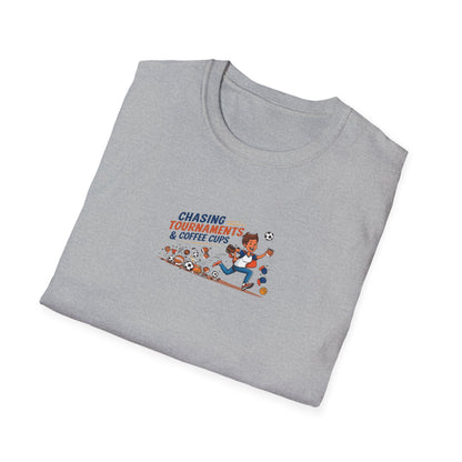 Chasing Tournaments & Coffee Cups - Softstyle Tee