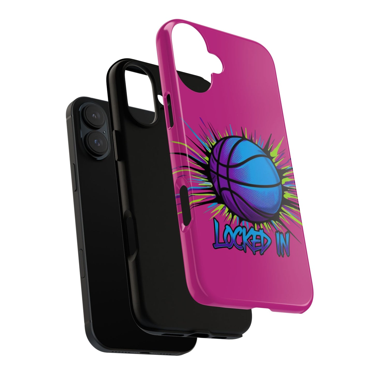 Locked In (pink) - Tough Case