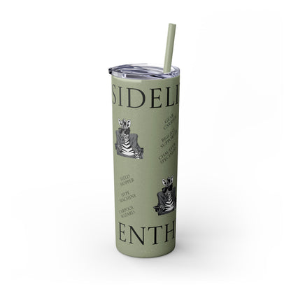 Sideline Life - 20oz Skinny Tumbler with Straw