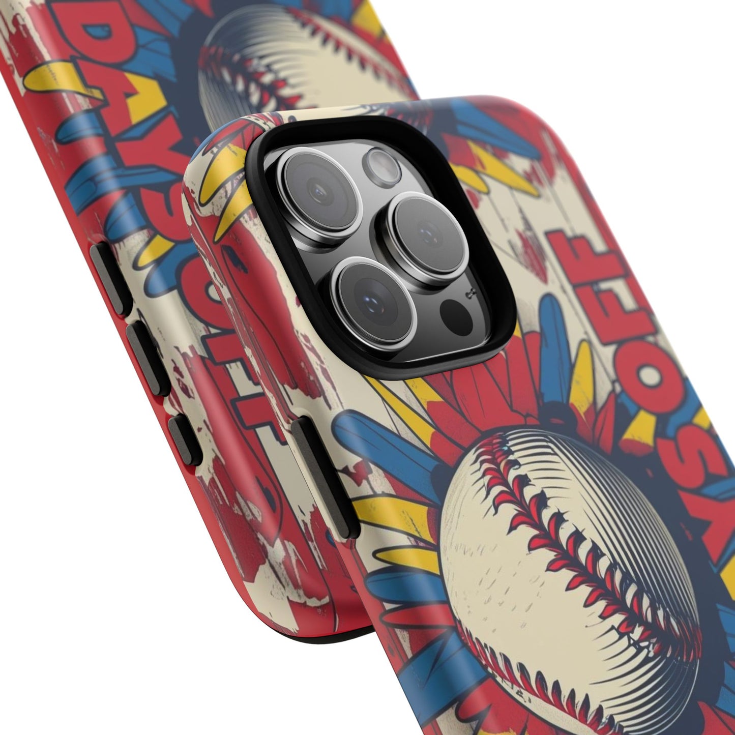 No Days Off Baseball V2- Tough Case