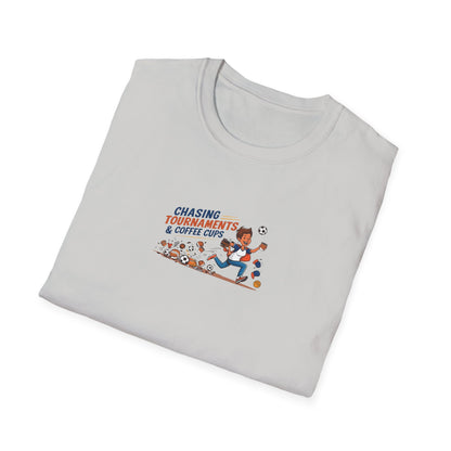 Chasing Tournaments & Coffee Cups - Softstyle Tee