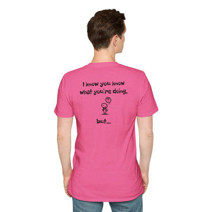 Beware Travel Parent  - Sideline Softstyle Tee